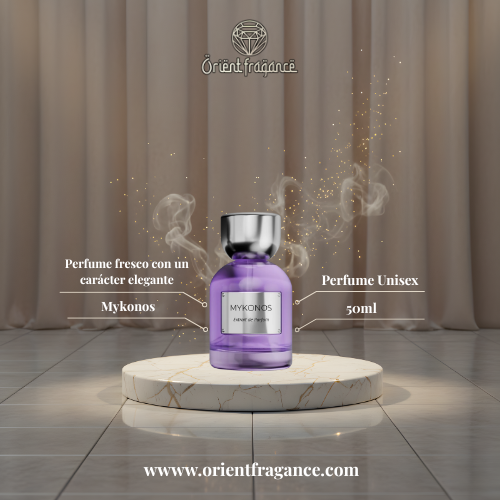 Mykonos Reflection Elixir presentación premium extrait de parfum unisex 50 ml