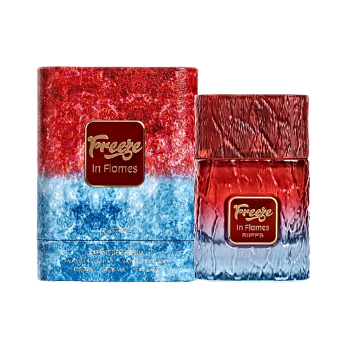 Riiffs Freeze In Flames Extrait de Parfum 100 ml con su caja