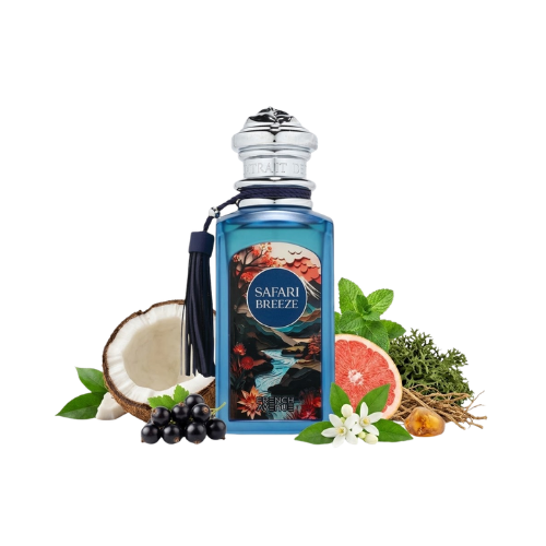 Safari Breeze acabado sofisticado perfume unisex fresco y natural