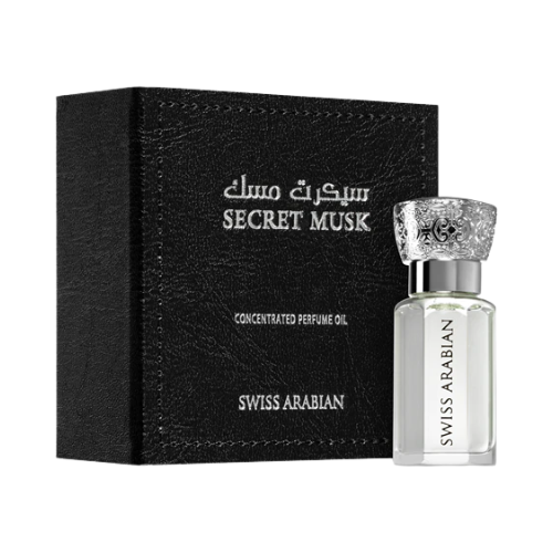 Swiss Arabian - Secret Musk - 12ml - Aceite perfumado concentrado - Perfume Unisex Swiss Arabian