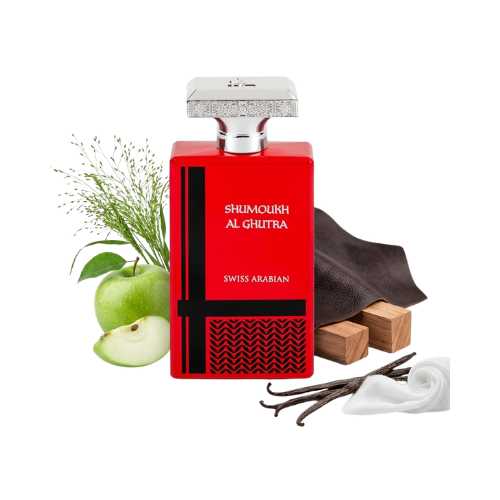 Shumoukh Al Ghutra acabado lujoso perfume hombre elegante y sofisticado