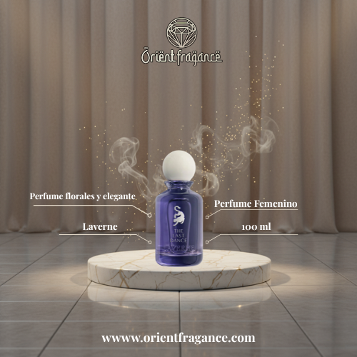 Descubre The Last Dance de Laverne 100 ml: perfume femenino dulce y oriental con Γ‘mbar y flores blancas. Sensual, elegante y nocturno.