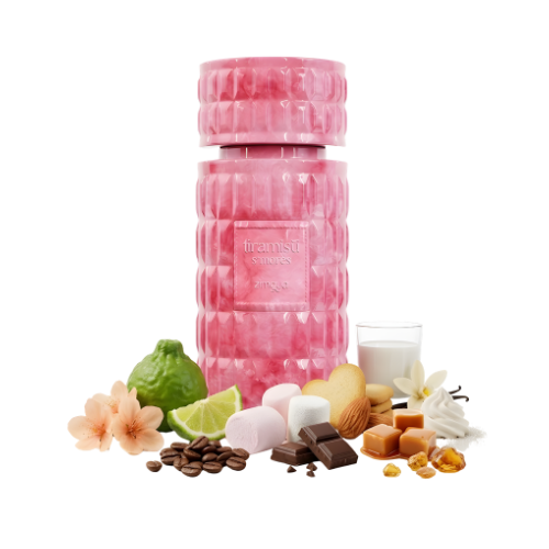 Tiramisu S’mores acabado rosa perfume mujer dulce cremoso y sofisticado