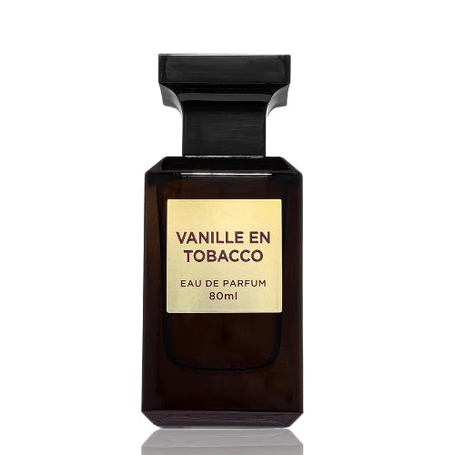 Fragrance World - Vanille en Tobacco - 80ml - Eau de Parfum - Perfume Unisex Fragrance world