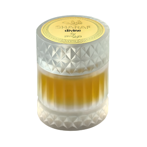 Zimaya Sharaf Divine extrait de parfum 100 ml perfume unisex dulce elegante diseño premium