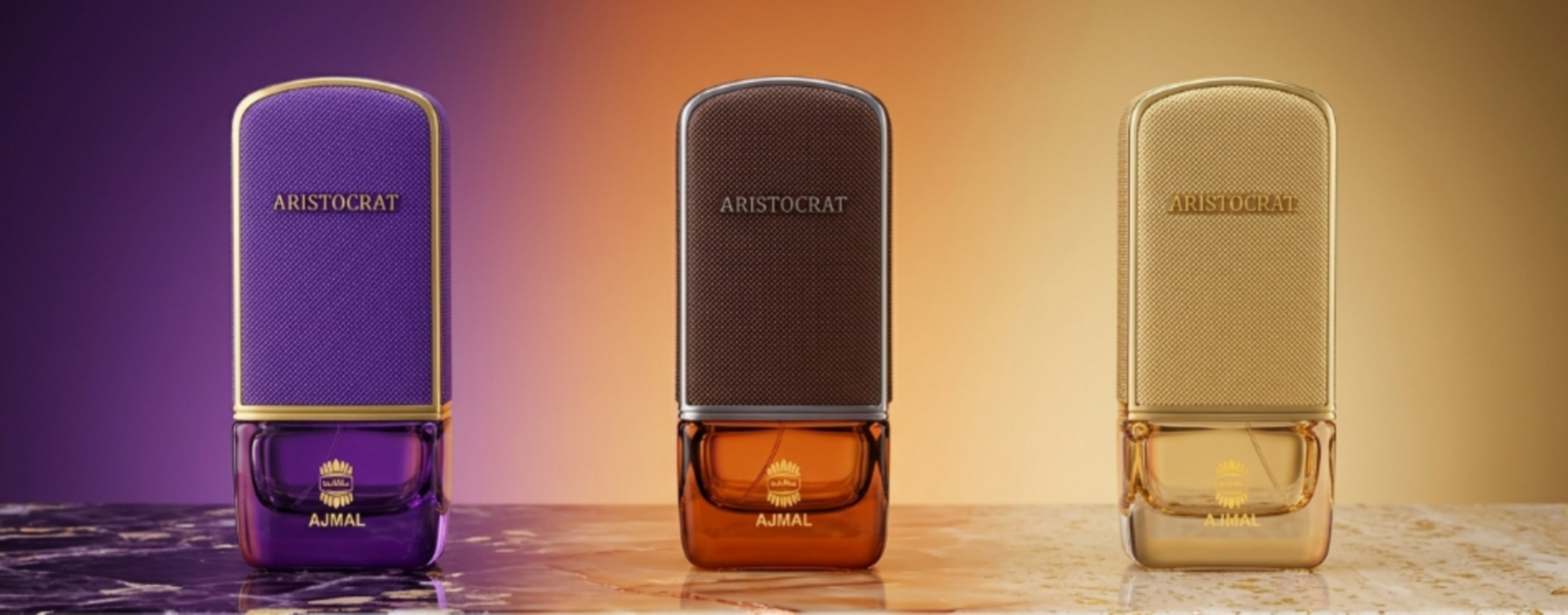 Ajmal Aristocrat Collection: Tres Interpretaciones de el Carisma