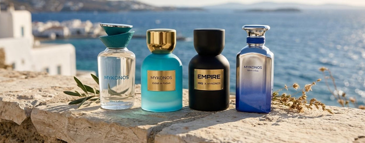Mykonos: 4 Fragancias para Escapar de lo Cotidiano