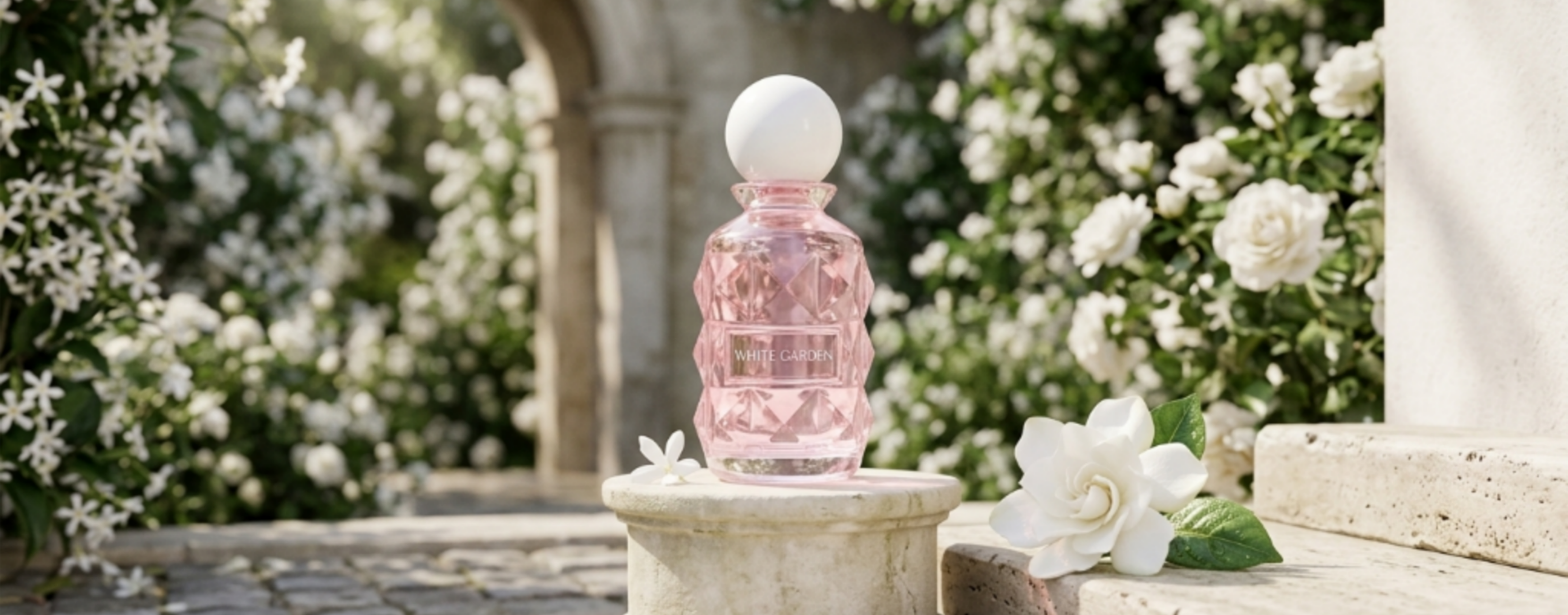 Laverne White Garden: Un Jardín Blanco de Frescura y Elegancia