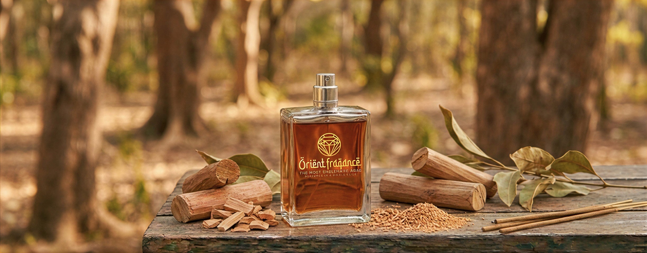 Perfumes árabes con sándalo