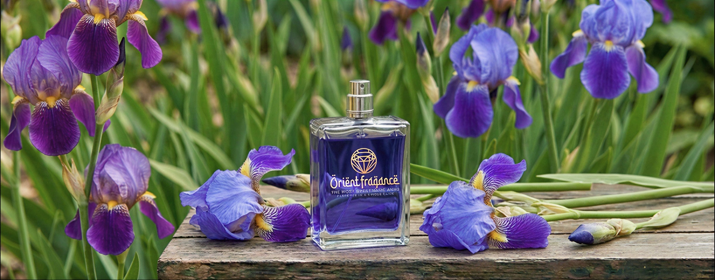 Perfumes árabes con iris