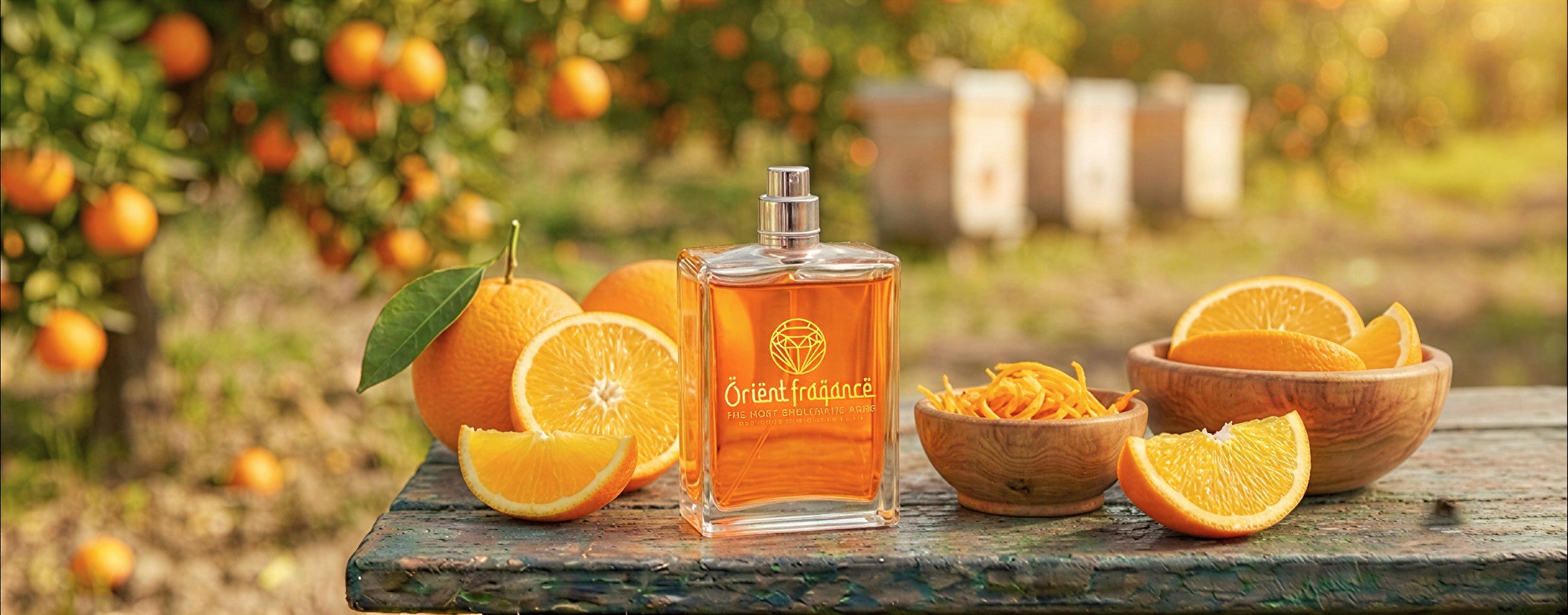 Perfumes Árabes con Naranja