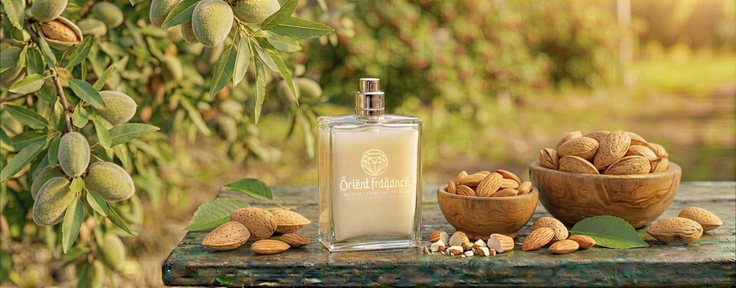 perfumes árabes con almendra