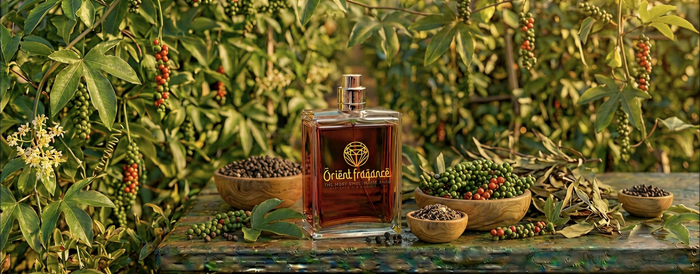 Perfumes árabes con pimienta