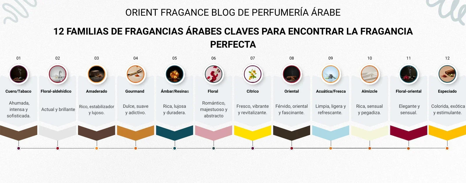 Las 12 Familias De Perfumes Arabes Explicadas