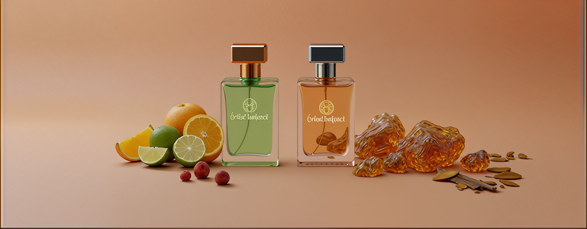 perfumes árabes ambarados y frutales layering 