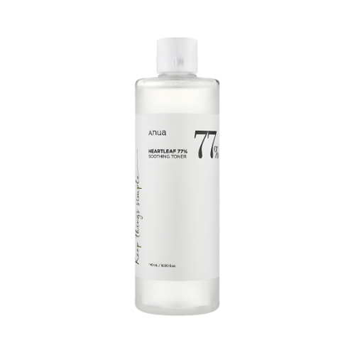 ANUA Heartleaf 77% Soothing Toner 250ml Tónico Calmante Coreano para Piel Sensible