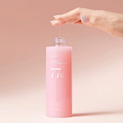 ANUA tónico esencia melocotón 77% niacinamida 150ml hidratante glow skincare coreano