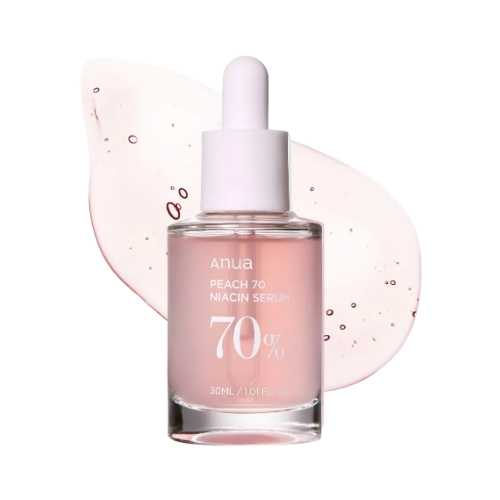 Anua sérum con melocotón y niacinamida 30ml para manchas, tono desigual y luminosidad de la piel