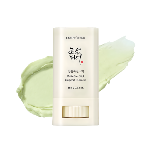 Beauty of Joseon protector solar en stick SPF50+ acabado mate skincare coreano