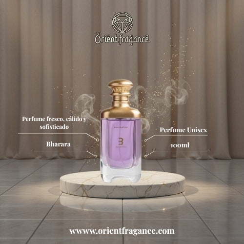 Perfume Bharara Enchanted perfume arabe eau de parfum 3.4 fl oz 100 ml con notas frutales cítricas y ámbar