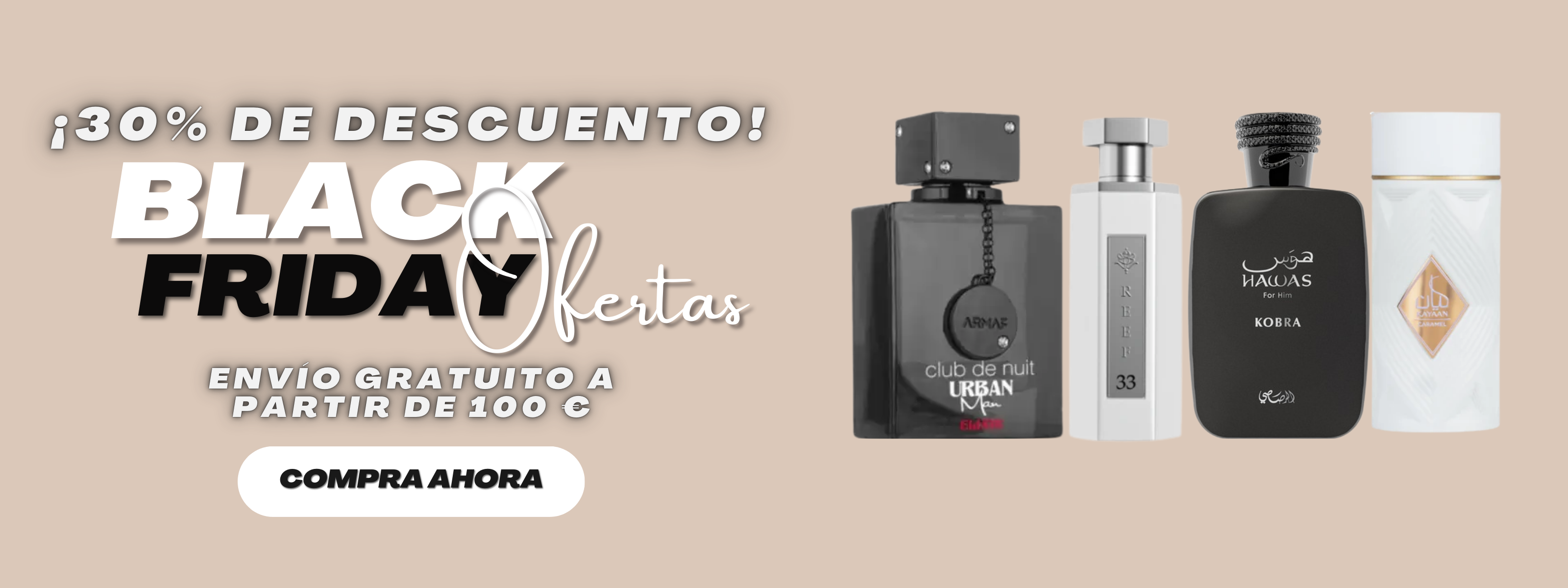 decuento en perfumes arabes de black friday