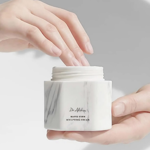 Dr. Althea Rapid Firm Sculpting Cream textura y envase crema coreana reafirmante