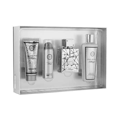 Armaf - Gift set 4 Piezas Club De Nuit Sillage - 105ml - Eau De Parfum - Perfume Masculino