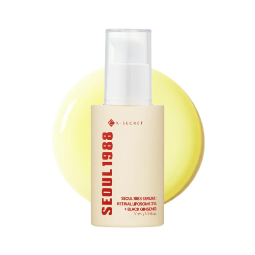 KSECRET Seoul 1988 Serum Retinal Liposome 2% Black Ginseng 30ml sérum facial coreano antiedad con retinal