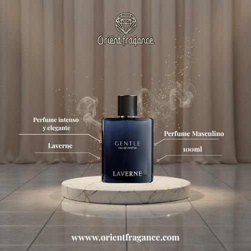 Laverne Gentle perfume árabe elegante con estuche neceser negro presentación regalo
