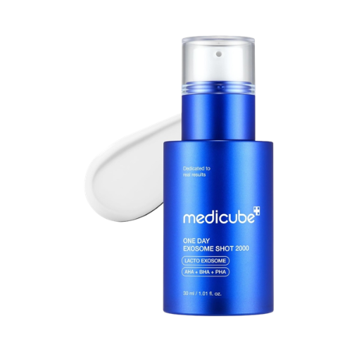 Medicube One Day Exosome Shot 2000 30ml sérum facial coreano revitalizante para poros y textura