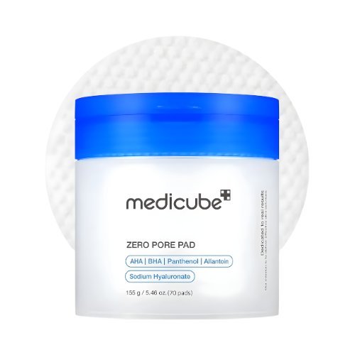 Medicube Zero Pore Pad 2.0 70 pads tónico exfoliante coreano para minimizar poros