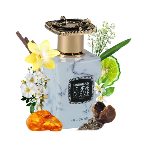 Al Haramain - White Orchid - 100ml - Extrait De Parfum - Perfume Femenino