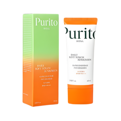 Purito protector solar facial SPF50+ PA++++ textura ligera skincare coreano