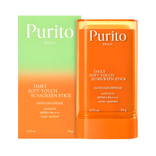Purito protector solar en stick SPF50+ PA++++ textura ligera skincare coreano