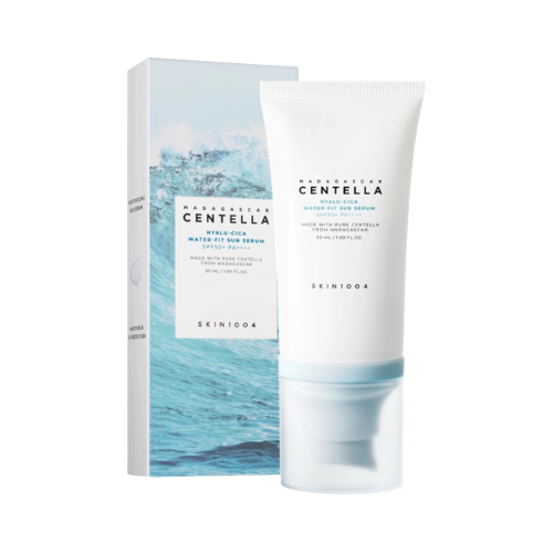 SKIN1004 protector solar hyalu cica SPF50+ textura ligera hidratante skincare coreano