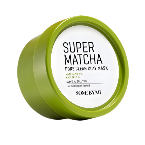 Some By Mi mascarilla facial de arcilla con matcha limpieza profunda de poros skincare coreano