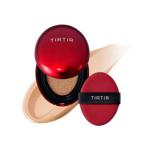 TIRTIR cushion 25N Mocha maquillaje coreano acabado natural y luminoso larga duración
