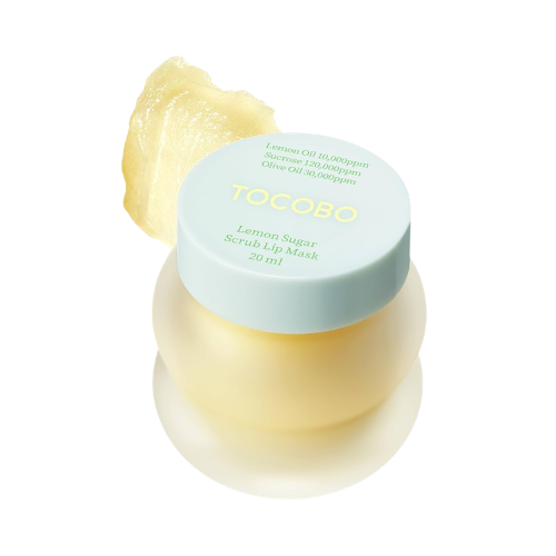 TOCOBO Lemon Sugar Scrub Lip Mask 20ml mascarilla labial coreana exfoliante e hidratante