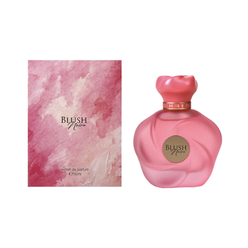 Ahmed Al Maghribi Blush Noire 75 ml con su caja