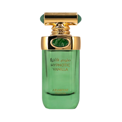 Hypnotic Vanilla de Arabiyat Prestige es un perfume unisex dulce y envolvente con vainilla intensa, elegante y profundamente adictiva.