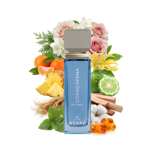 Botella del perfume Assaf Copacabana 100 ml