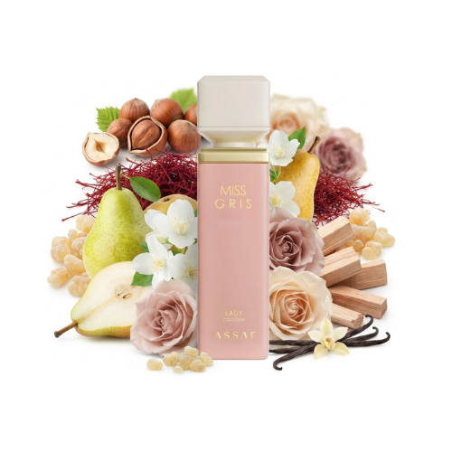 Botella Assaf Miss Gris Eau de Parfum femenino