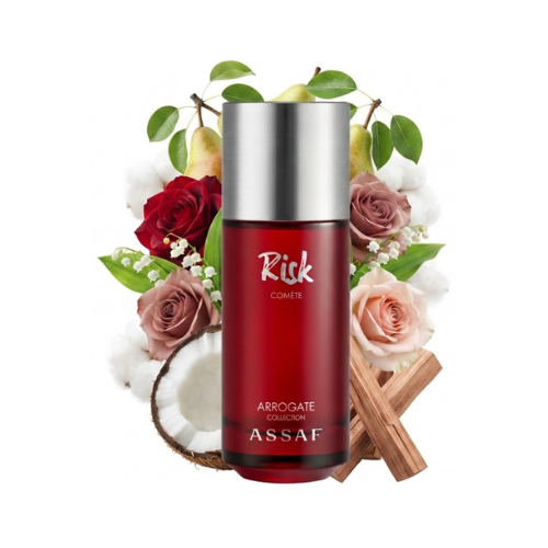 Botella del perfume Assaf Risk Comete 150 ml