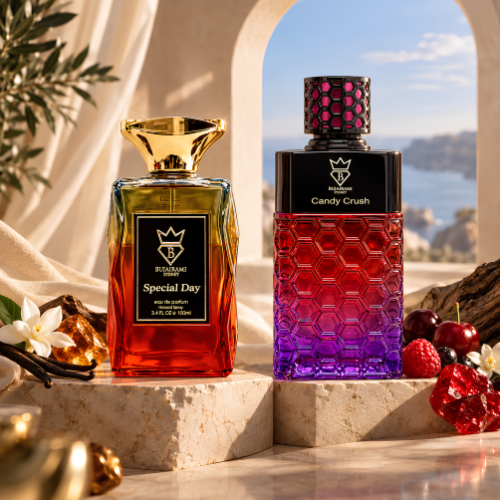 Perfumes Bujairami Candy Crush y Special Day