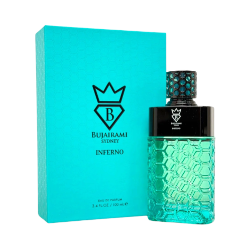Bujairami Inferno 100 ml con su caja