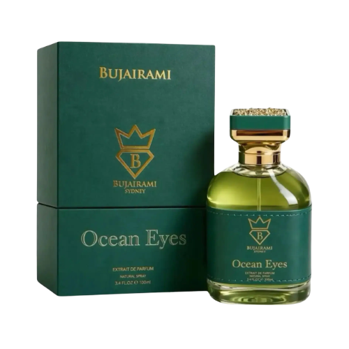 Botella del perfume Bujairami Ocean Eyes 100 ml