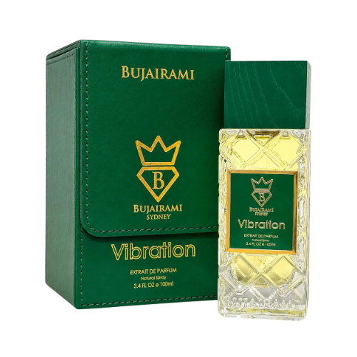 Bujairami Vibration Extrait de Parfum 100 ml con su caja