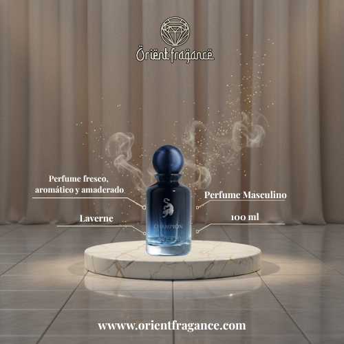 Champion de Laverne 100 ml, perfume masculino moderno con aroma limpio, energético y elegante.