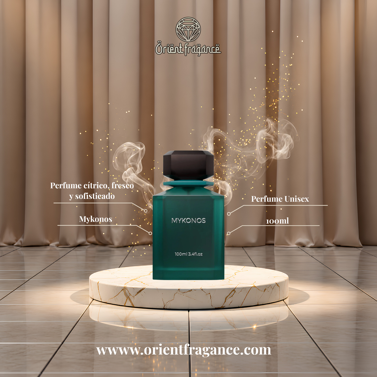 Mykonos - Sorrento - 100ml - Eau De Parfum - Perfume Unisex