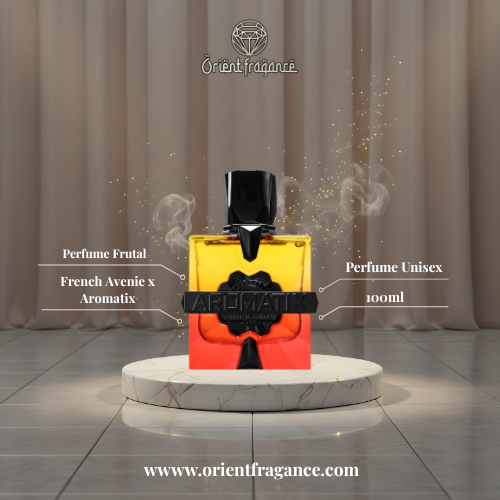 French Avenue x Aromatix Forbidden Fruit presentación premium extrait de parfum unisex